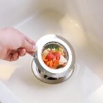 Stainless steel sink garbage strainer