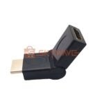 HDMI M-F connector 180° turn