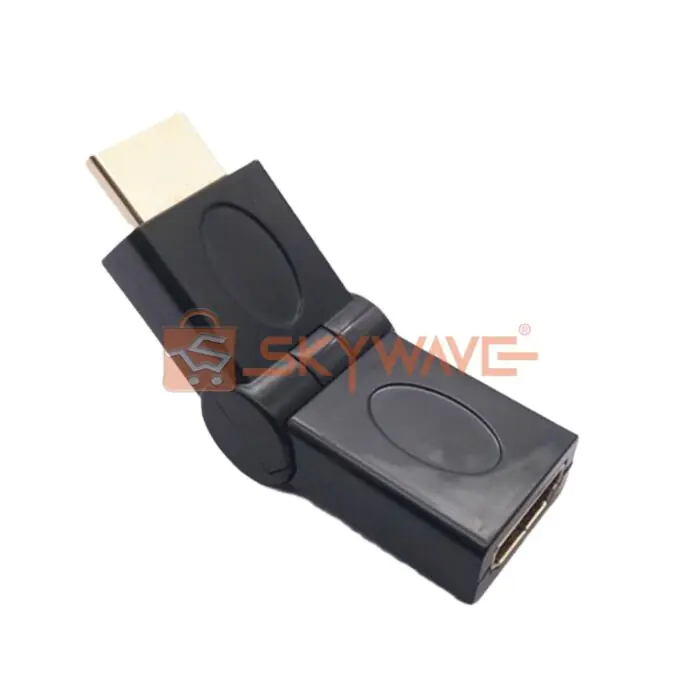 HDMI M-F connector 180° turn