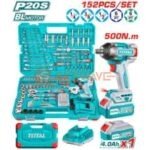 Total 152 Pcs Cordless impact wrench tools set THKTHP31522