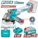 Total Cordless angle grinder TAGLI271532