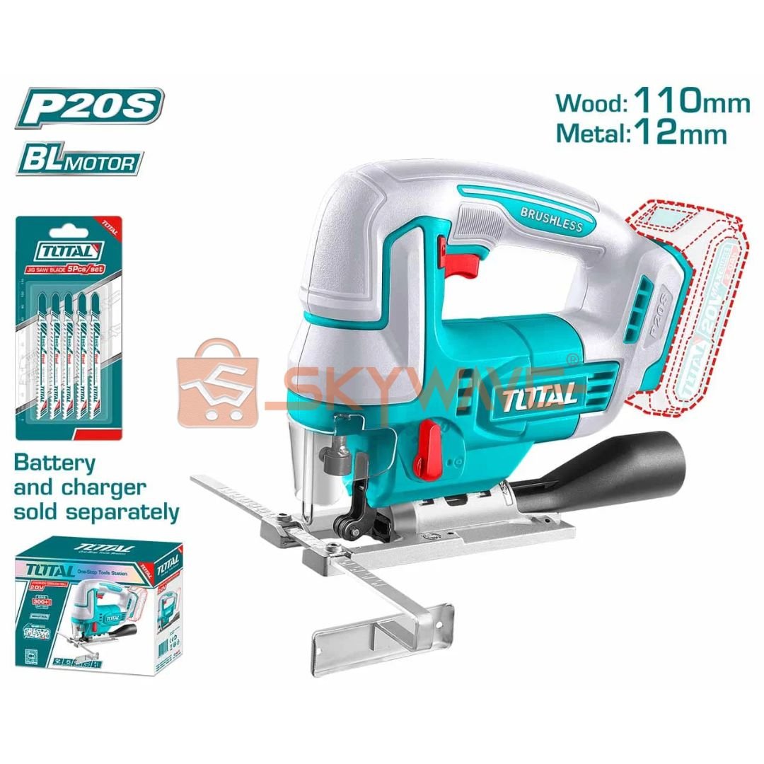 Total Cordless jig saw TJSLI1008 Total Cordless jig saw TJSLI1008