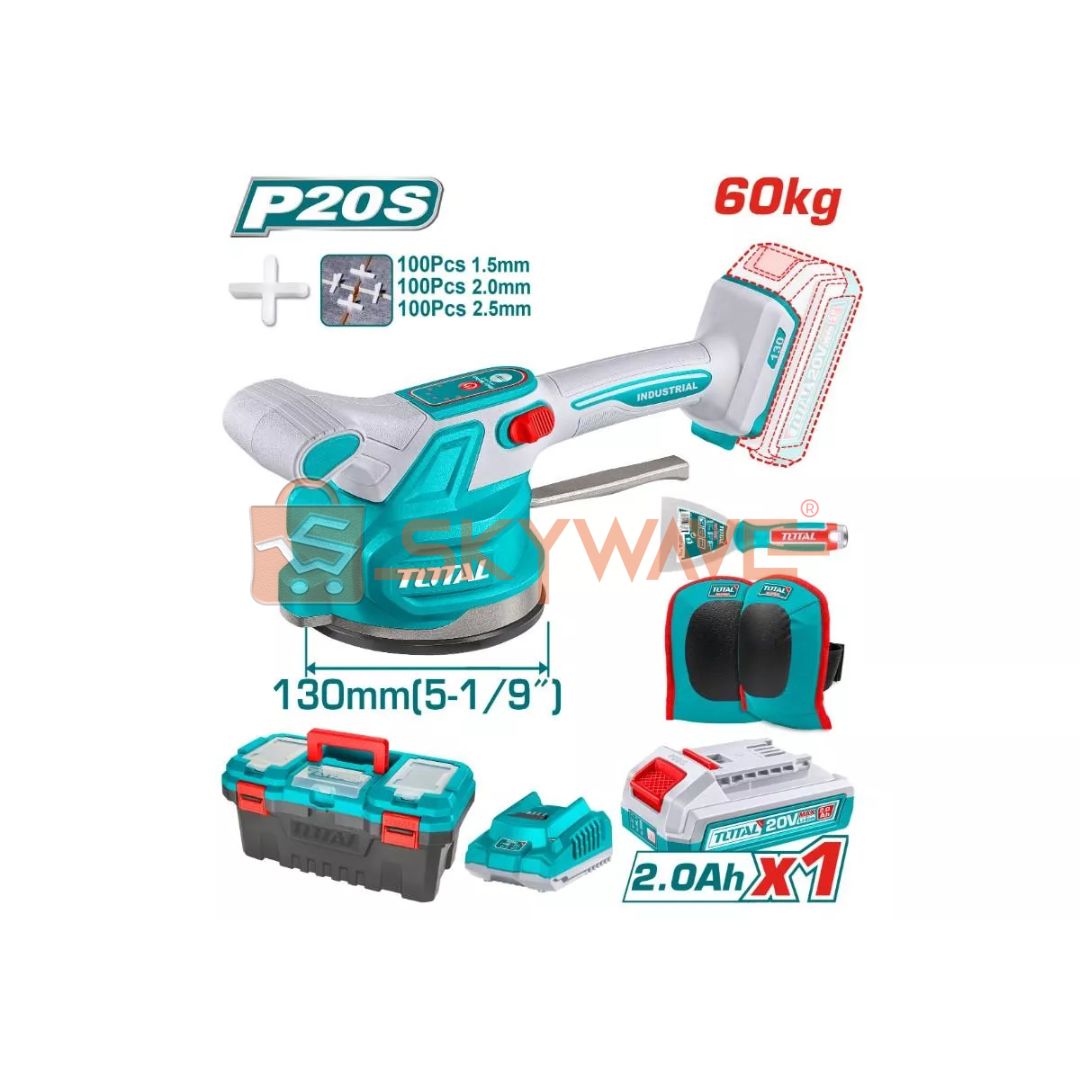 Total Cordless tile vibration machine TTVLI20015 Total Cordless tile vibration machine TTVLI20015