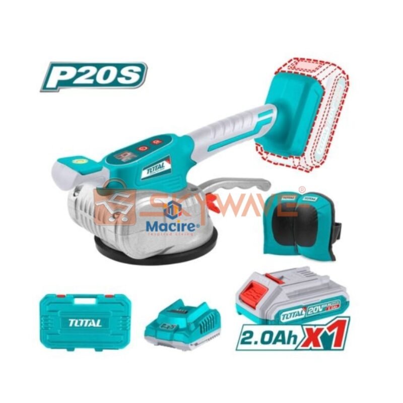Total Cordless tile vibration machine TTVLI20015