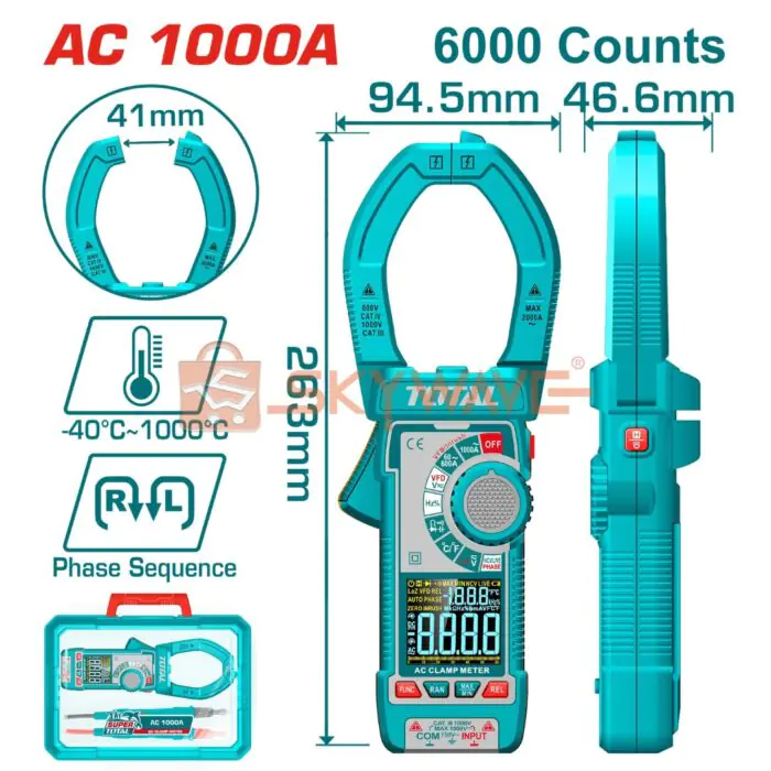 Total Digital AC clamp meter TMT7610001