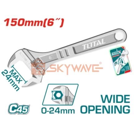 Total Adjustable wrench THT101063