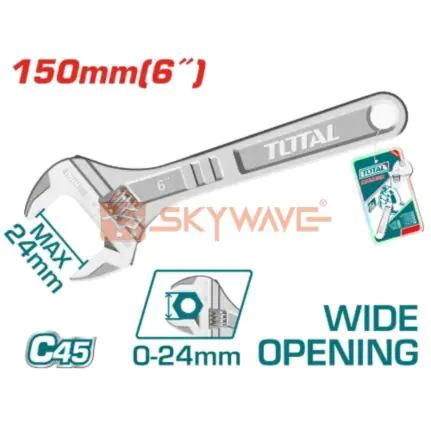 Total Adjustable wrench THT101063