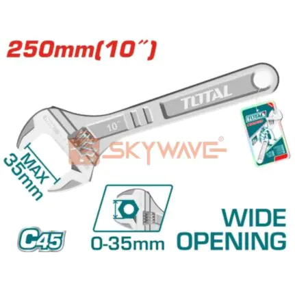 Total Adjustable wrench THT1010103