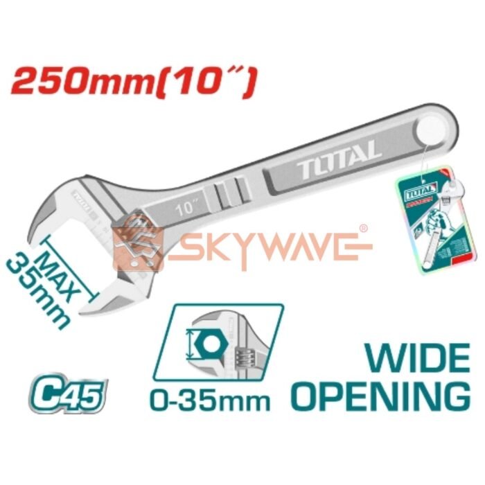 Total Adjustable wrench THT1010103