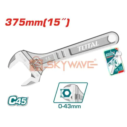 Total Adjustable wrench THT1010153