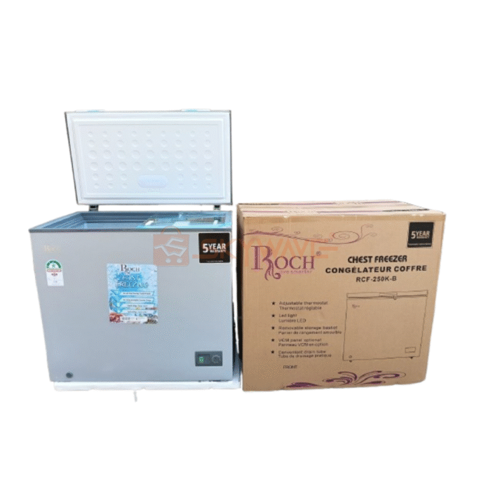 ROCH CHEST FREEZER 200 LITRES RCF-250K-B