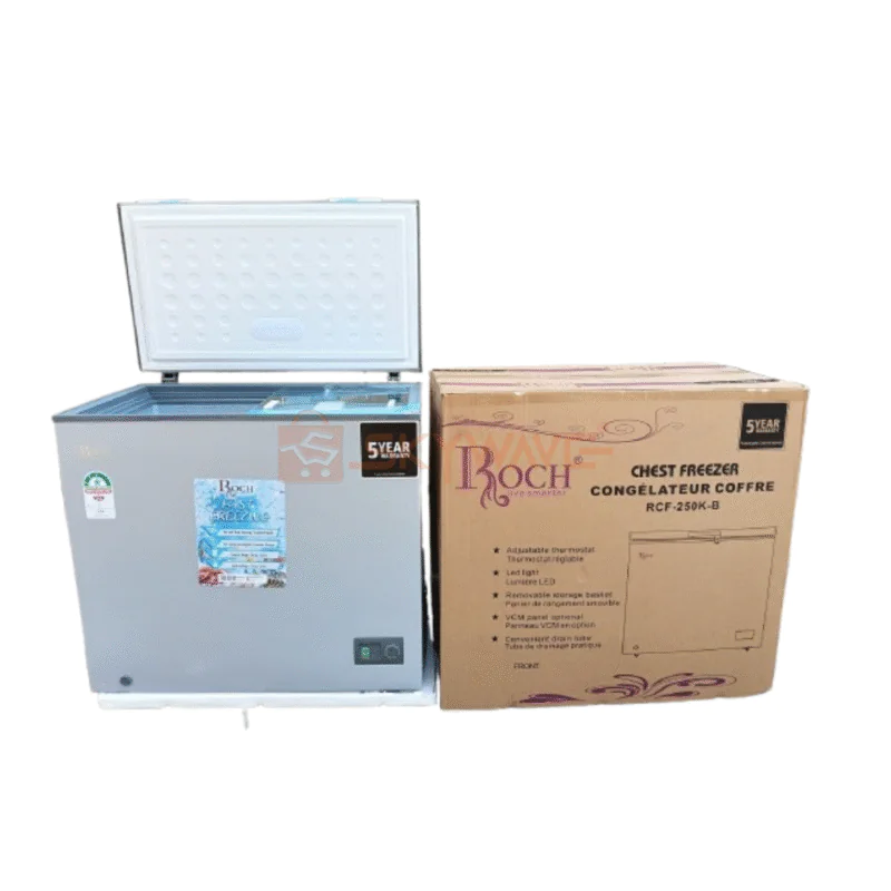 ROCH CHEST FREEZER 200 LITRES RCF-250K-B