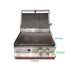 Premier Commercial Gas Panini Grill ZQ-500A