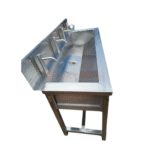 Juakali Stainless Steel Kitchen Sink with 4 Taps