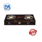 Electromate Glass Double Burner Cooker GS005