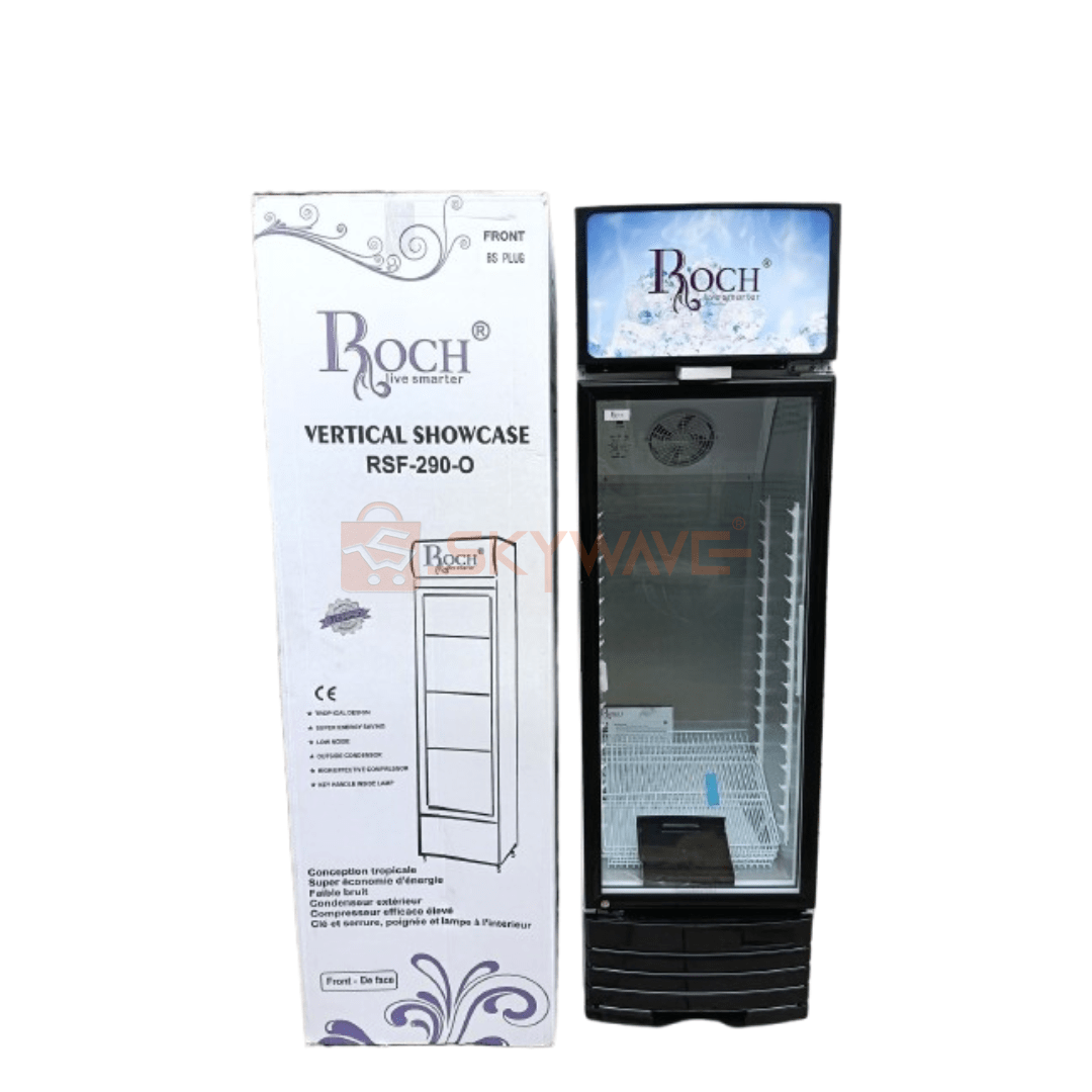 Roch 229 LITRES Vertical Showcase RSF-290-O Refrigerator Roch 229 LITRES Vertical Showcase RSF-290-O Refrigerator