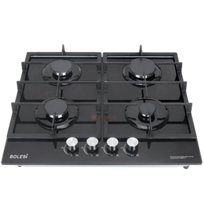 Bolesi 4 Gas Cast Iron with Gas Sensor 60*60