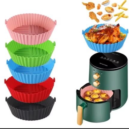 Air fryer silicone lining