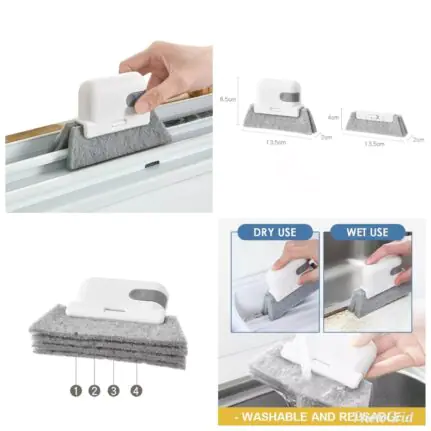 Creative Groove Cleaning Double Sided Brush