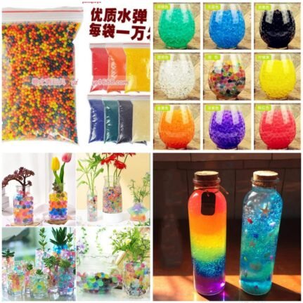 Bag of 10,000 Pieces Hydrogel Water Beads