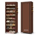10 Tier Dustproof 27 Pairs Shoes Rack