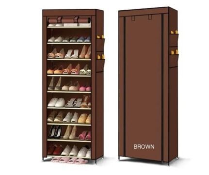 10 Tier Dustproof 27 Pairs Shoes Rack