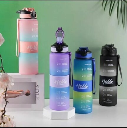 1000Ml Hello Leakproof BPA Free Drinking Water Bottle