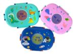 Oval Dino Cartoon themed Plastic Lunch Box