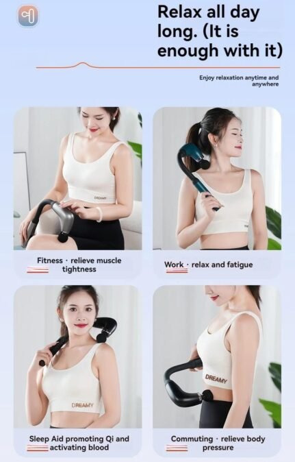 Fascial gun massager