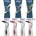 A pair of Arbitrary shape Curtain tiebacks