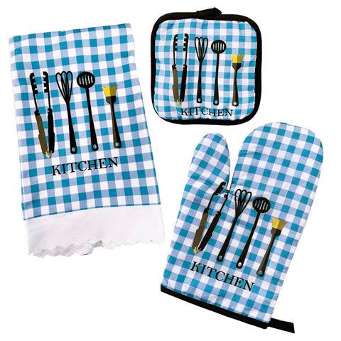 3pcs Kitchen Glove Set 3pcs Kitchen Glove Set