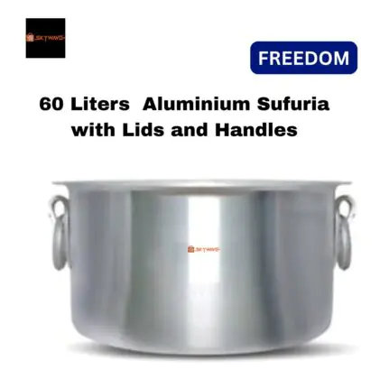 Freedom sufurias 60LTRS with lid and handles