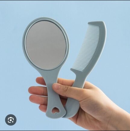 Hand Mirror Comb Set