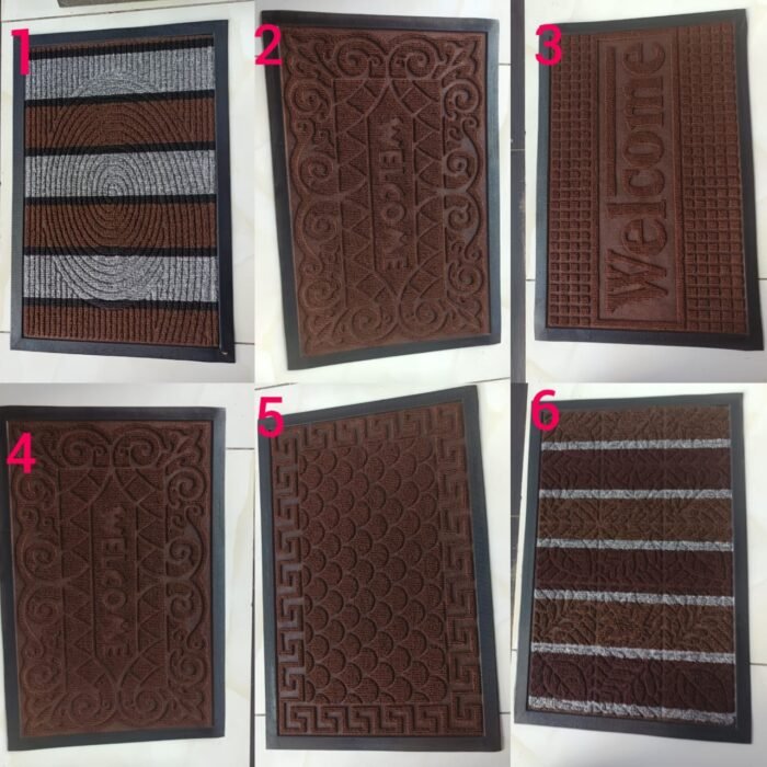 Door Mat Plain/Patterned 40 by 60