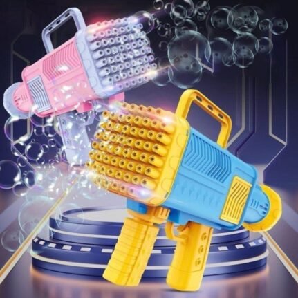 60 Holes Rechargeable Bubble Gun