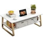 Coffee Table with Drawers 120cm*60cm