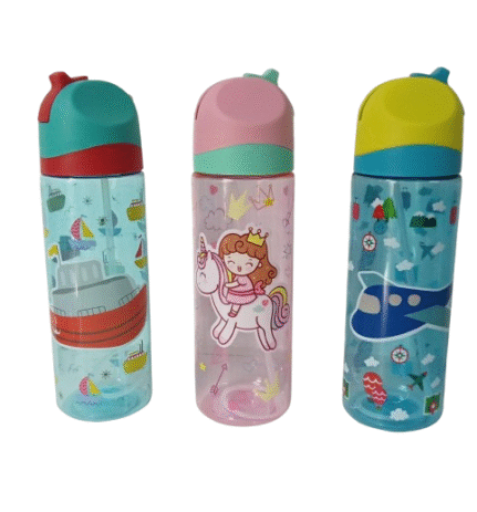 Marcus and Marcus Antibacterial Straw kids water Bottle