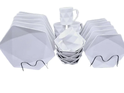 24 pcs Hexagonal Dinner Set