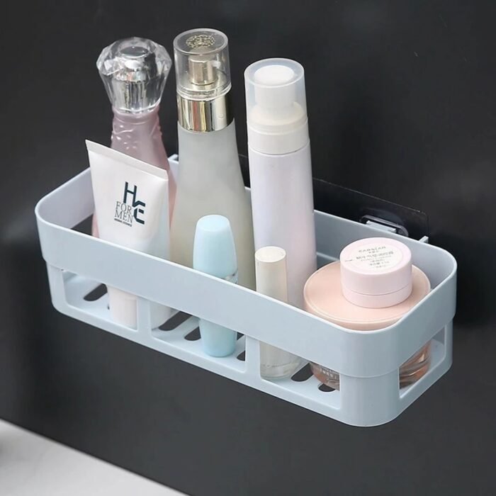 Multipurpose Plastic Kitchen/Bathroom Wall Corner Shelf
