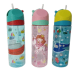 Marcus and Marcus Antibacterial Straw kids water Bottle