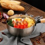 2L Stainless Steel Non-Stick Japanese Pan Noodle Pot