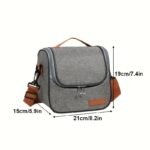 Large Capacity Classic & Chic Insulated Lunch Bag