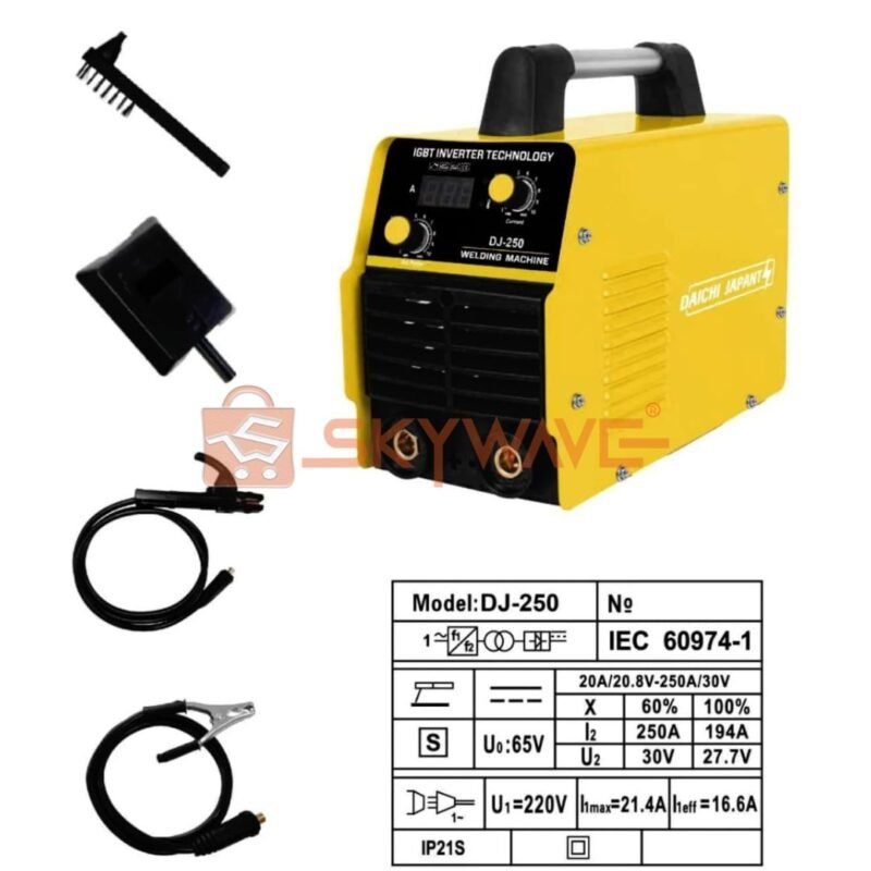 Daichi welding machine 250Ah DJ-250