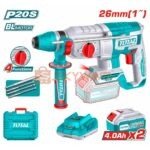 Total Cordless rotary hammer TRHLI202682