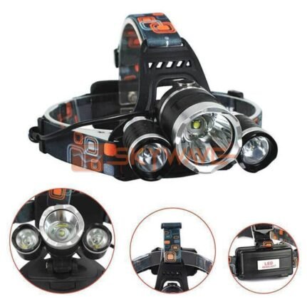 High power headlamp 1T6+2LED