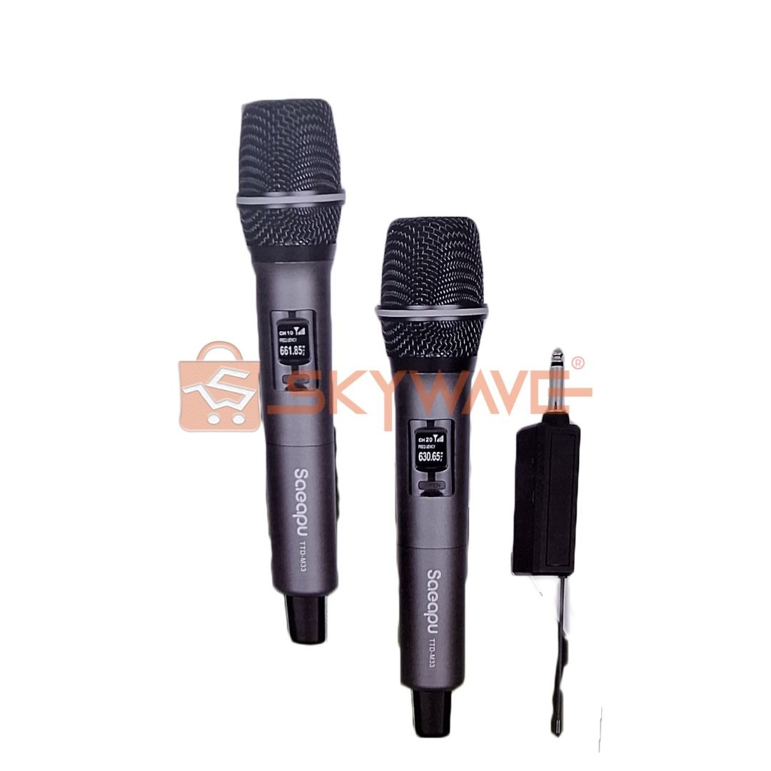 Saeapu wireless microphone double TTD-M33 Saeapu wireless microphone double TTD-M33