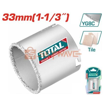 Total Carbide gritted hole saw TAC440331