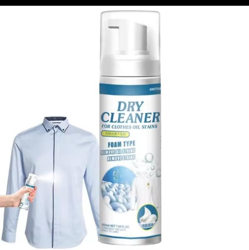 Dry cleaner spray for clothes oil stains