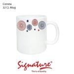 Signature corona 32 CL Mug 6pc set