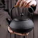 900ml Cast Iron Set Teapot Japanese Tea Tetsubin